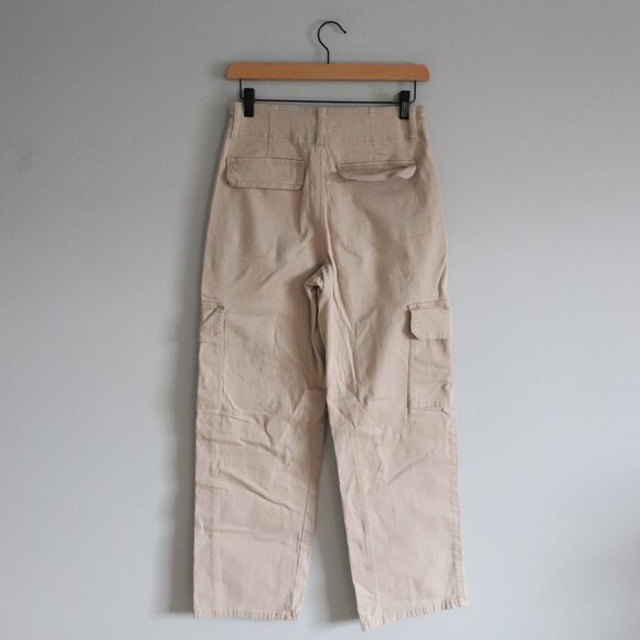 Regeneration by Celebrity Pink Beige 5/27 Cargo Straight Leg Khaki Pocket Pants - Picture 2 of 12